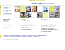 Tablet Screenshot of boehnert-kassner.de
